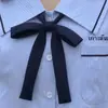 Gravata borboleta uniforme marinheiro menina tabu mesmo estilo acessórios uniforme JK estudante japonês uniforme escolar tailandês gravata borboleta azul Xizang cabo longo