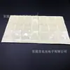 Material de protección ambiental PET empaque exterior gancho autoadhesivo gancho transparente de PVC plástico viscoso hebilla colgante venta al por mayor de fábrica