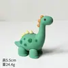 Cola Macia Decoração de Bolo de Assar Enfeites Floresta de Dinossauros Folhas Árvore Frutífera Ovo de Dinossauro Grama Vulcão Plug-in de Cola Macia