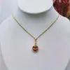 Amazon Transfronterizo Más Vendido Moda y Exquisito Colgante Corazón de Espina Rosa Dulce Cadena de Clavícula Estilo Personalizado para Mujeres