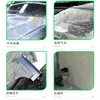 Herramientas para Aplicación de Película para Autos Transfronterizas con Mango Extendido, Raspador de Goma Dura, Raspador de Agua para Vidrio, Raspador de Goma de Aleación de Aluminio