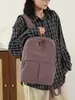 Mochila de viaje, para ir al trabajo y para la escuela de diseño minimalista, tela de nailon, impermeable, versátil, moderna, mochila para mujer de estilo simple