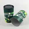 Tubos de Papel al por Mayor Se Pueden Personalizar en Cajas de Regalo Redondas para Empaque con Logo, Tubos de Papel de Cuero para Empaque de Vino Tinto, Té y Sándalo, Latas de Papel