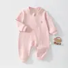 Mameluco Cálido de Lana y Seda para Primavera y Otoño, Pelele con Cremallera Clase A para Bebés y Niños Pequeños, Traje Unisex para Gateo al Aire Libre de Bebé