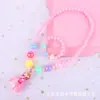 Juego de Collar y Pulsera de Brillo para Niñas Niños Coreanos Joyería para Mujer Accesorios de Princesa para Niñas Combinan con Todo