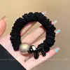 Elástico de Cabelo Bola de Cachorro de Desenho Animado para Mulheres 2025 Novo Estilo Personalizado Simples Faixa de Cabelo Elástico de Borracha High-End Elástico Alto