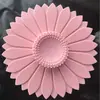 Tampa de silicone criativa para copo em formato de flor, tampa à prova de poeira, tampa de silicone para copo de girassol, tampa à prova de poeira e vazamento para xícara de chá e café