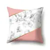 Funda de Almohada de Poliéster Decoración de Coche Funda de Almohada Impresa para el Hogar Funda para Cojín de Cintura Cojín de Coche Funda para Cojín de Mesita de Noche QTA17
