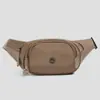 Bolsa de Ombro Casual Feminina para Uso Externo, Bolsa de Cintura Esportiva de Nylon Repelente à Água para Celular, Bolsa de Ombro Transversal Simples, Moderna e Fashion