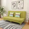 Sofá para apartamentos pequeños, sofá cama plegable, doble propósito para dormitorio, sofá simple para sala de estar, económico y cómodo
