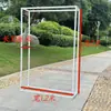 Accesorios de Boda Marco Cuadrado de Hierro Forjado Boda al Aire Libre Decoración Geométrica de Pasillo Soporte de Fondo Arco Soporte para Flores Soporte de Exhibición
