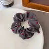 Tecido estilo francês de alta qualidade estilo coreano anel de cabelo de intestino grosso acessórios de cabelo grandes laço de cabeça cabelo online celebridade amor chapéus para mulheres