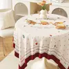 Mantel con Temática de Estrellas de Dibujos Animados Modelo Nuevo 2026 Impermeable a Prueba de Aceite Lavable Resistente al Calor Mantel para Mesa Redonda Mesa de Café