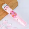 Tubos desechables de gel antibacterial con tapas de aluminio, hojuelas de jabón con aroma a fruta, papelería portátil para regreso a clases de estudiantes, paquetes para viajes al aire libre