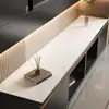 Tapete protetor de bancada para rack de TV com padrão de mármore, toque de luxo leve e de alta qualidade, tapete de mesa para aparador, sapateira, adega, toalha de mesa anti-sujeira