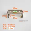 Hebilla de Lámpara LED de Tubo Único, Doble Tubo, a Prueba de Tres Factores, Portalámparas de Acero Inoxidable, Clip de Fijación al Techo, Anillo de Presión Integrado, Clip Sanxiong