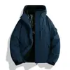 26188 Chaqueta de Algodón Invierno con Capucha Abrigo de Algodón Engrosado Cálido Moderna Casual Deportiva al Aire Libre Cortavientos Chaqueta de Algodón Venta al por Mayor