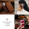 Funda tipo libro de cuero PU con tapa abatible, funda protectora anti-caídas, adecuada para Vivo V70/V60/Y28/Y38