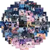 64 Populares Pegatinas Creativas de Graffiti Estilo Pixel IA Decorativas DIY para Cuaderno, Funda de Teléfono, Taza de Agua