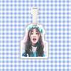 Etiqueta de bagagem Song Yuqi pingente de bolsa de bagagem corrente para pendurar suporte de etiqueta pendurada periférico mesmo estilo TikTok