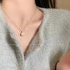Las cosas buenas se duplican ~ Collar de estilo Jiang Xi, diseño nicho, lujo ligero de alta gama, temperamento versátil, cadena para suéter