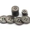En Stock, Botones de Concha Gris Natural, Adecuados para Ropa de Hombre y Mujer, Accesorios de Ropa de Alta Calidad Directamente de la Fuente