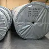 Cinta Transportadora de Caucho Personalizada, Resistente a Altas Temperaturas, Retardante de Llama, No Despegable, Cinta Transportadora de Caucho de Nylon para Minería con Patrón de Espiga Plana