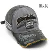 Gorra 1969 Retro Lavada Vieja Letra Bordado Agujero Gorra de Béisbol Tendencia Masculina Elegante Femenina Protector Solar Gorra de Béisbol