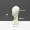 Accesorios de Maniquí para Pelucas, Soporte para Sombreros, Cabeza de Maniquí, Soporte para Exhibición de Joyería, Soporte para Collares, Cabeza de Maniquí con Agujeros para Pines