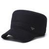Chapéu Novo de Inverno Masculino com Forro de Lã Espessado Proteção para Orelhas Chapéu de Lã Plano para Pessoas de Meia-idade e Idosos Chapéu de Algodão Quente para Exterior
