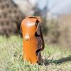 Paquete de Tres Bolsas de Cuero para Pelotas de Golf, Bolso Colgante tipo Bandolera, Cubierta Protectora para Pelotas de Golf, Bolsa Multifuncional con Ruedas para Almacenamiento de Pelotas