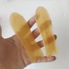 Placa gua sha em formato de vaca de resina para beleza facial, universal para o rosto, conjunto completo com placa triangular para olhos para massagem gua sha e relaxamento muscular