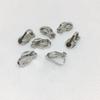 Acessórios de Brinco DIY Triângulo Clipe Argola Armação de Cobre Cor Folheada Resistente à Cor Clipe de Orelha Sem Furo Invisível para o Dia a Dia Feito à Mão