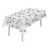 Amazon Mantel Desechable Tema Calabaza de Halloween Telaraña Decoración de Mesa para Fiesta Navideña Vajilla Decoración Transfronterizo