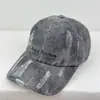 Gorra de Béisbol Suave con Bordado de Letras Desgastadas Estilo Retro Americano para Mujer que Adelgaza la Cara Gorra de Pico para Hombre Nueva Circunferencia de Cabeza Grande de Moda