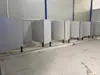 Partición de baño simple inodoro mampara de inodoro mampara de urinario puerta de mampara de baño para hombres y mujeres