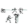 Item Mais Vendido Transfronteiriço: Suporte de Caneta Exibição Atleta Sofisticado Arame Impresso em 3D Atleta Stickman