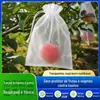 Saco de rede à prova de pássaros Pomar proteção de vegetais e frutas Adequado para morangos uvas à prova de insetos respirável ferramenta de jardinagem