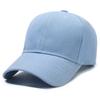 Gorra de béisbol informal sencilla para hombre y mujer, nueva gorra de béisbol de primavera y verano, de color sólido, con visera ligera, con visera curva para pareja, parasol, 2024