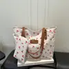 Bolsa de Ombro Única Tote Fashion Versátil Minimalista Estampa Fresca Simples Grande Capacidade Estilo Novo Primavera 2026