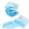Máscaras Descartáveis Adulto de Três Camadas com Tecido Melt-Blown, Proteção contra 95% de Poeira, Venda Direta do Fabricante da Fonte, Confortáveis de Usar