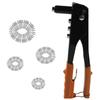 Ponto de fábrica 120 pcs semi-round cabeça de alumínio prego - desenho de trabalho - economia de núcleo - puxando arma de rebite arma de rebite conjunto transfronteiriço