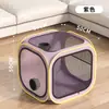 Caixa de secagem para animais de estimação, secador de cabelo, soprador para gatos, dispositivo de banho para cães, saco de secagem totalmente automático para uso doméstico, saco espessado