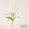 Flor artificial de crisantemo de bola pequeña de 5 cabezas transfronteriza, decoración del hogar de estilo simple, flor artificial, accesorio de fotografía, flor artificial, crisantemo de bola simulado