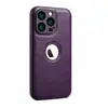 Adecuado para Funda de Teléfono iPhone 17 Pro Max, Funda Protectora de Cuero Business Apple 16 Pro con Protección Lateral de Cuero
