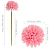 Buquês de Flores Artificiais Transfronteiriços, Dentes-de-leão, Hortênsias, Enfeites para Decoração de Casa, Flores de Mão, Flores de Casamento, Flores Artificiais Atacado
