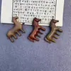 Peine de Sándalo con Forma de Caballo para Masaje de Meridianos, Set en Caja de Regalo, Buena Suerte y Prosperidad, Regalo para Personas Mayores