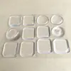 Almofada Anti-Colisão Transparente Maçaneta da Porta Adesivo Anti-Colisão de Silicone Porta de Móvel Armário Anti-Colisão Silencioso Adesivo de Parede Anti-Colisão para Geladeira Almofada de Silicone