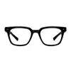 Óculos de Alta Qualidade que Mudam de Cor para Homens e Mulheres, Novos Óculos Quadrados Tendência Lentes Transparentes, Armação Preta, Óculos Ópticos para Influenciadores Rosto Liso