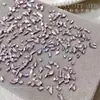 Decoraciones Mini para Uñas, Pedrería Pequeña de Fondo Plano, Pedrería Irregular Brillante K9 de Fondo Plano, Decoraciones Rosas de Cristal para Uñas
